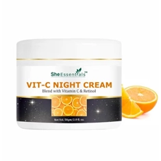 Night Cream For Anti Ageing, Skin Brightening